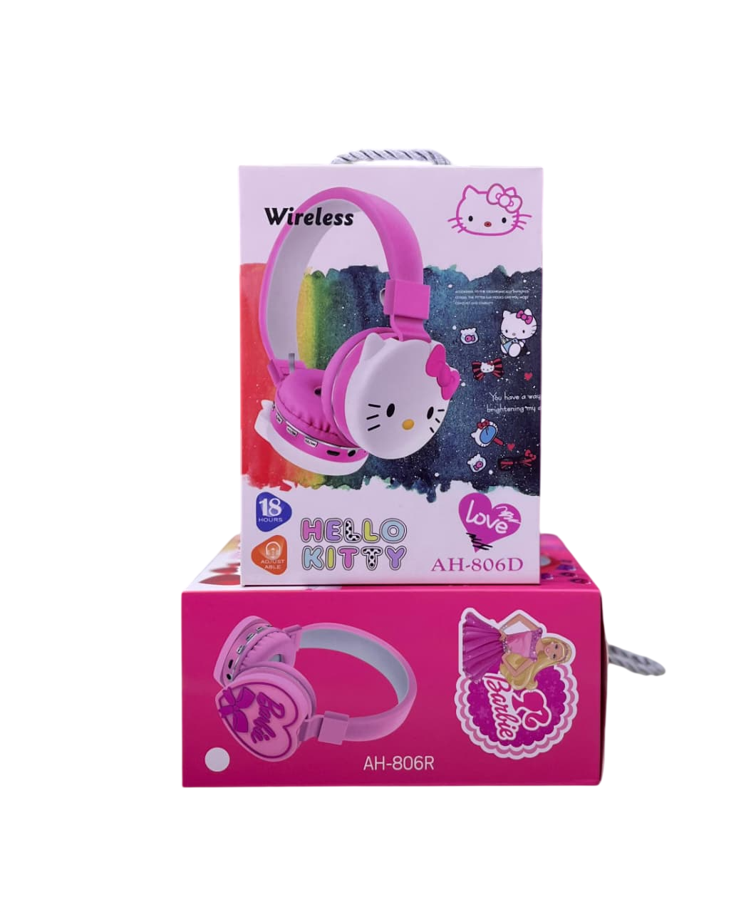 Fancy Cat Ear Wireless Bluetooth Headphones for Kids, Cute LED Light Up Design, Sports & Leisure Headset, Stereo Sound, Adjustable Over-Ear Earphones, Perfect Gift for Children