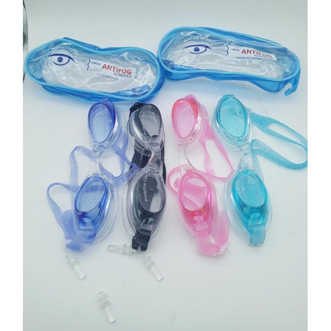 Kids Anti-Fog Swimming Goggles – UV Protection Leakproof Swim Glasses with Soft Silicone Seal & Adjustable Head Strap for Boys and Girls