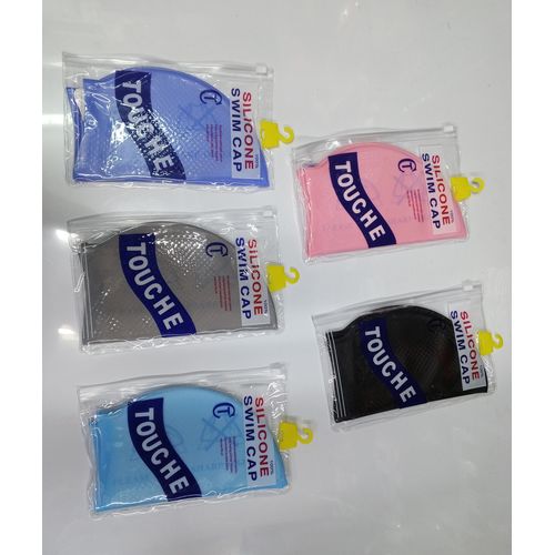 Unisex Children’s Silicone Swim Cap – Soft Stretchable Waterproof Swimming Hat for Boys and Girls, Lightweight and Comfortable Swim Cap for Training