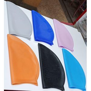 Unisex Children’s Silicone Swim Cap – Soft Stretchable Waterproof Swimming Hat for Boys and Girls, Lightweight and Comfortable Swim Cap for Training