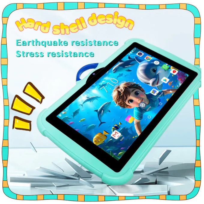 Bebe B76 7-Inch Kids Android Learning Tablet – With or Without SIM Card Slot, Large Storage Memory, WiFi + 4G Support (SIM Model), Child-Friendly Interface & Parental Control