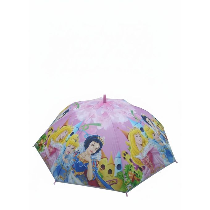 Kids Cartoon Print Umbrella – Fun Colorful Rainproof Umbrella with Easy Grip Handle – Durable Wind-Resistant Children’s Rain Gear