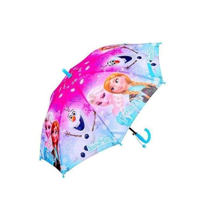 Kids Cartoon Print Umbrella – Fun Colorful Rainproof Umbrella with Easy Grip Handle – Durable Wind-Resistant Children’s Rain Gear