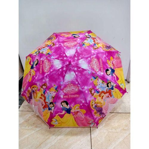 Kids Cartoon Print Umbrella – Fun Colorful Rainproof Umbrella with Easy Grip Handle – Durable Wind-Resistant Children’s Rain Gear