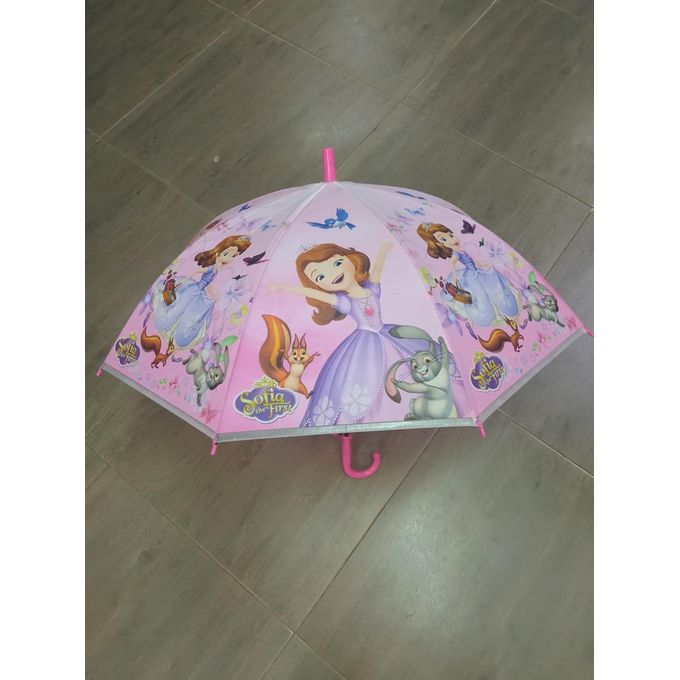 Kids Cartoon Print Umbrella – Fun Colorful Rainproof Umbrella with Easy Grip Handle – Durable Wind-Resistant Children’s Rain Gear