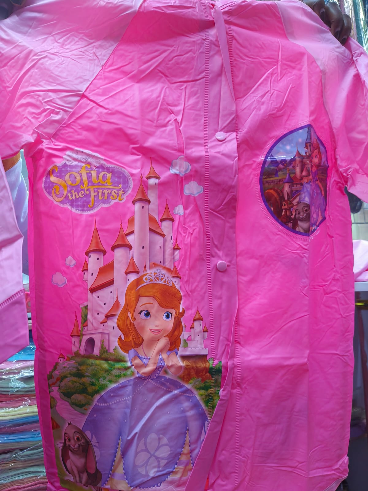 Kids Waterproof Raincoat with Hood – Lightweight Packable Rain Jacket for Boys & Girls, Windproof Outdoor Rain Shell for School, Travel & Hiking