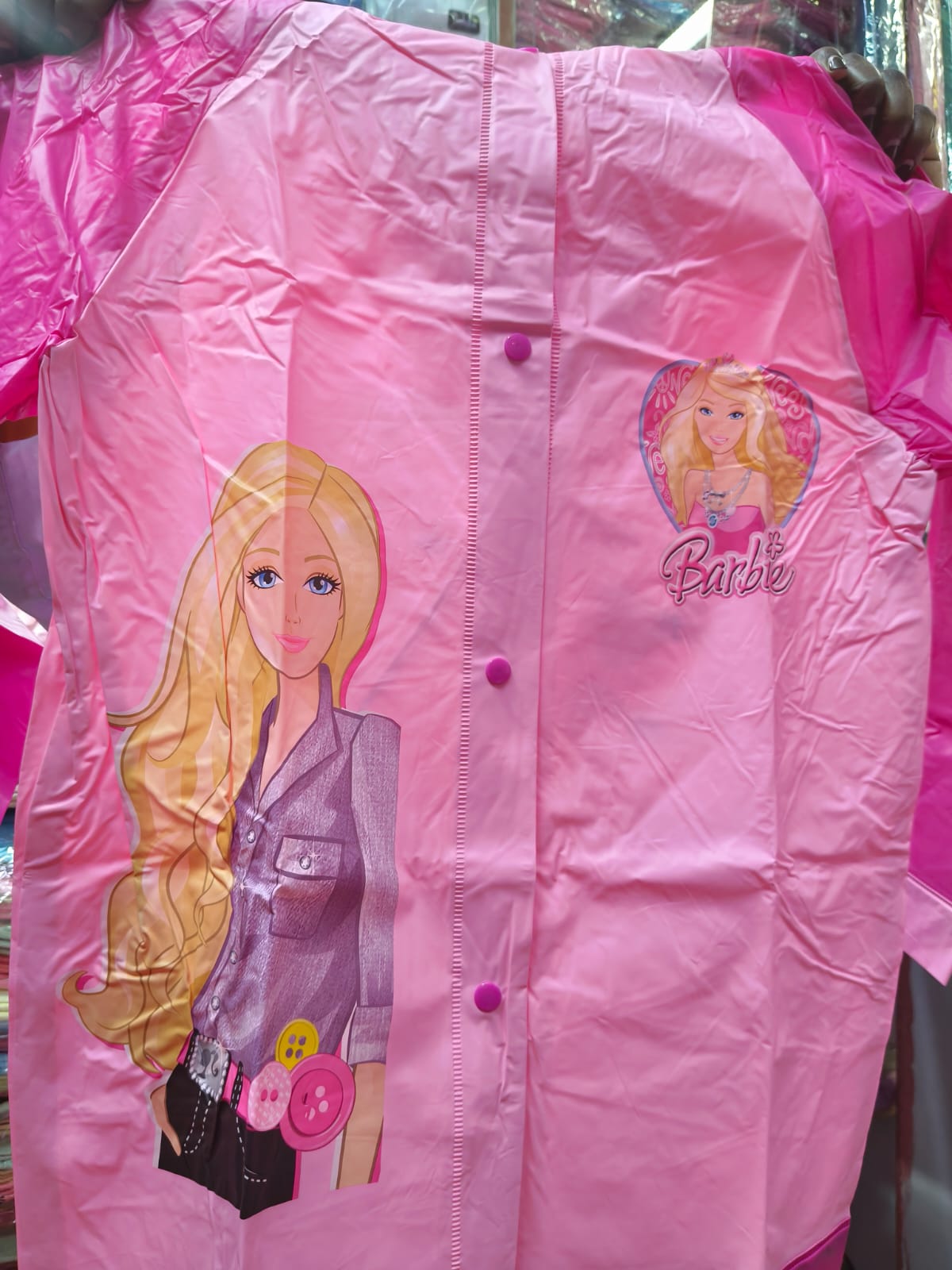 Kids Waterproof Raincoat with Hood – Lightweight Packable Rain Jacket for Boys & Girls, Windproof Outdoor Rain Shell for School, Travel & Hiking