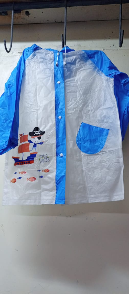 Kids Waterproof Raincoat with Hood – Lightweight Packable Rain Jacket for Boys & Girls, Windproof Outdoor Rain Shell for School, Travel & Hiking