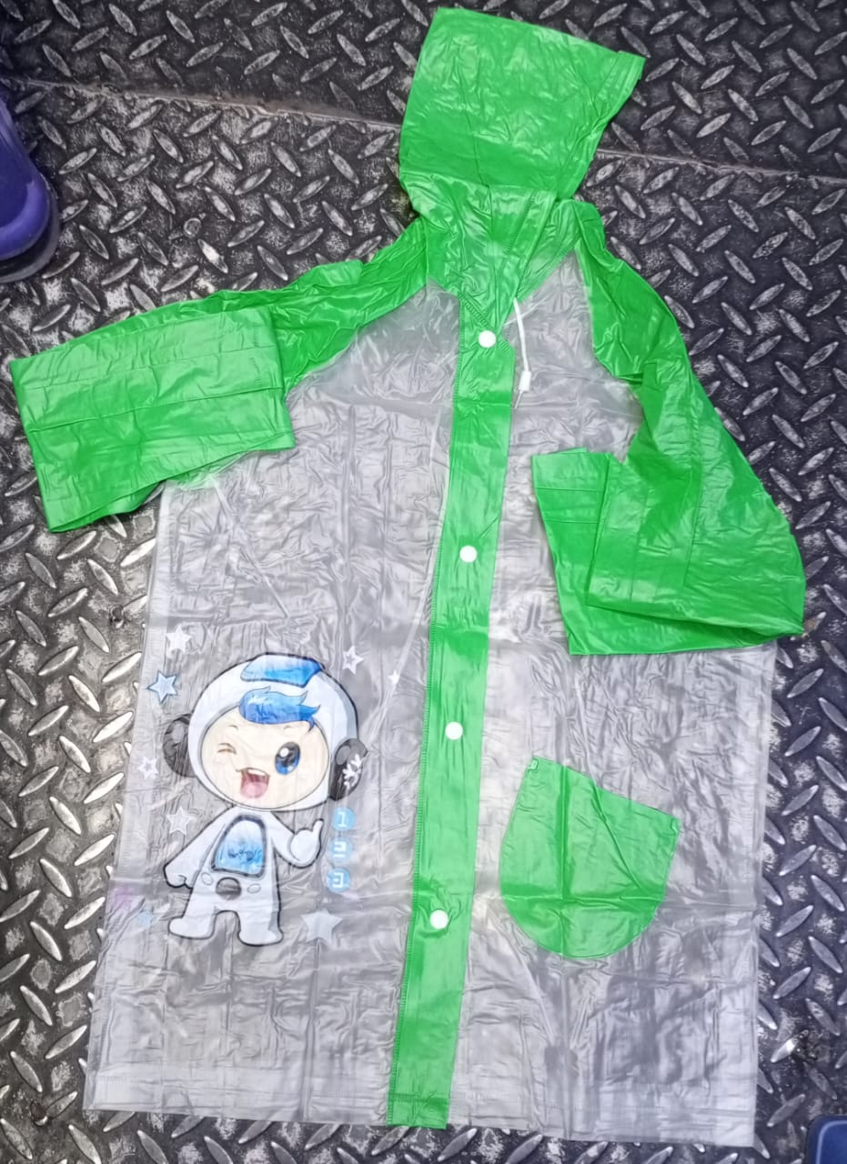 Kids Waterproof Raincoat with Hood – Lightweight Packable Rain Jacket for Boys & Girls, Windproof Outdoor Rain Shell for School, Travel & Hiking