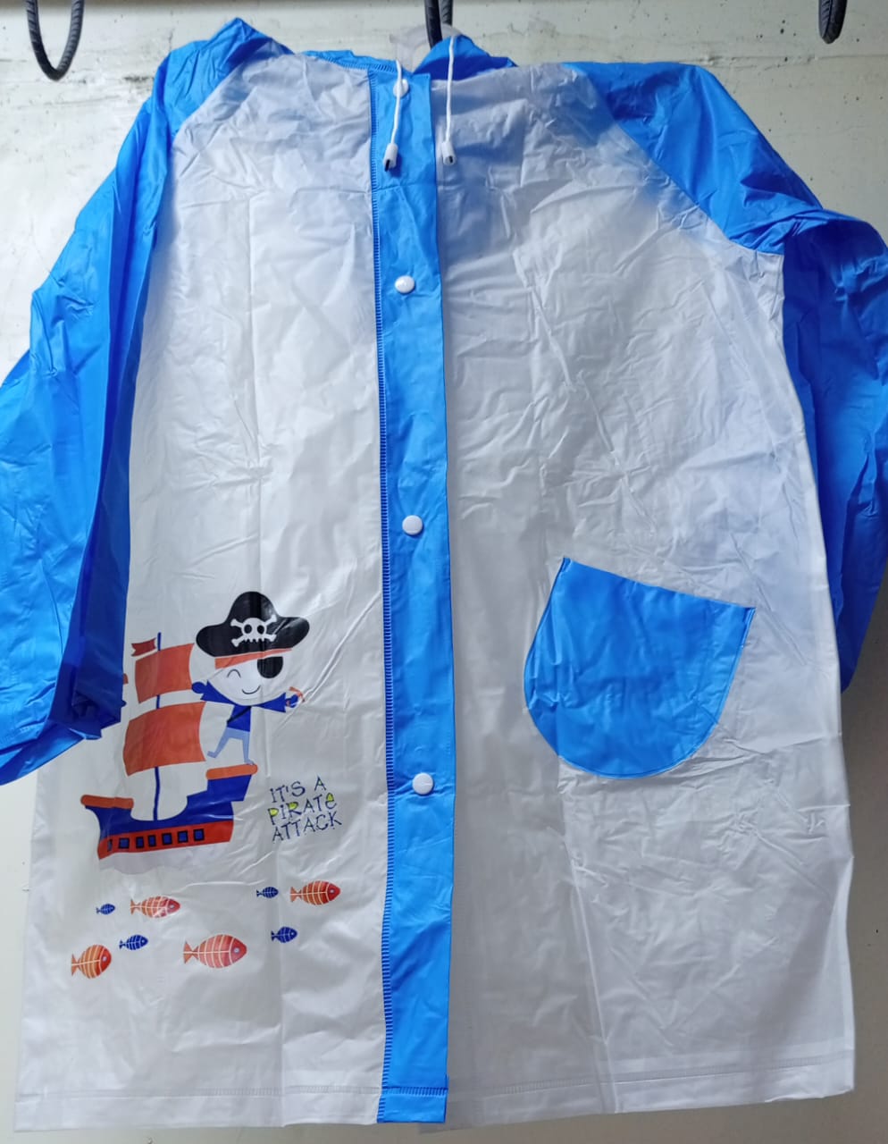 Kids Waterproof Raincoat with Hood – Lightweight Packable Rain Jacket for Boys & Girls, Windproof Outdoor Rain Shell for School, Travel & Hiking