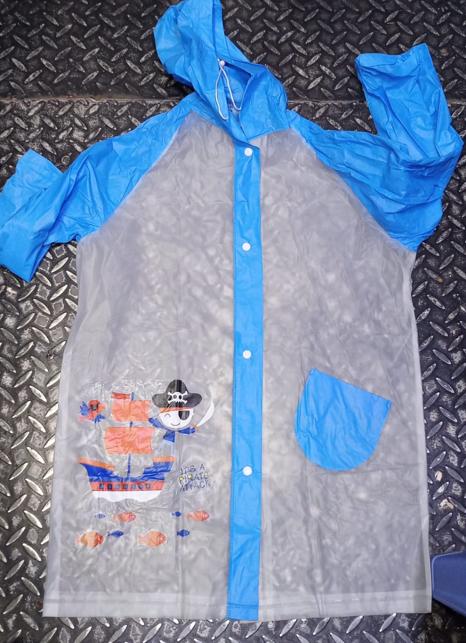 Kids Waterproof Raincoat with Hood – Lightweight Packable Rain Jacket for Boys & Girls, Windproof Outdoor Rain Shell for School, Travel & Hiking