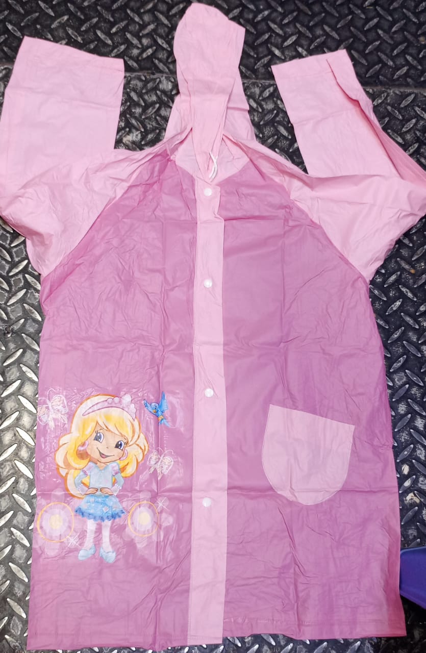 Kids Waterproof Raincoat with Hood – Lightweight Packable Rain Jacket for Boys & Girls, Windproof Outdoor Rain Shell for School, Travel & Hiking