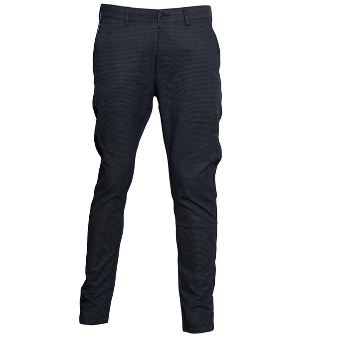 2 PCS Men’s Stretch Soft Khaki Chino Trousers – Break Rules Collection Comfortable Flexible Smart Casual Pants for Everyday Wear