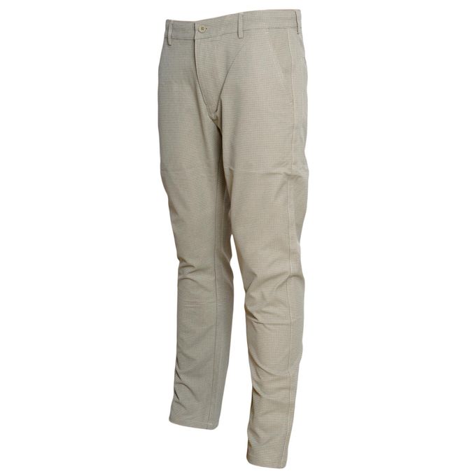 2 PCS Men’s Stretch Soft Khaki Chino Trousers – Break Rules Collection Comfortable Flexible Smart Casual Pants for Everyday Wear