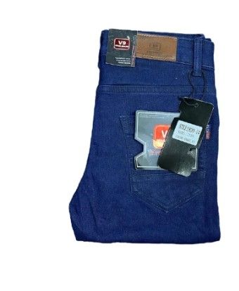 V9 Straight Jeans for Men – Comfortable Fit Denim Trouser Stylish Durable Pants for Casual and Streetwear Fashion
