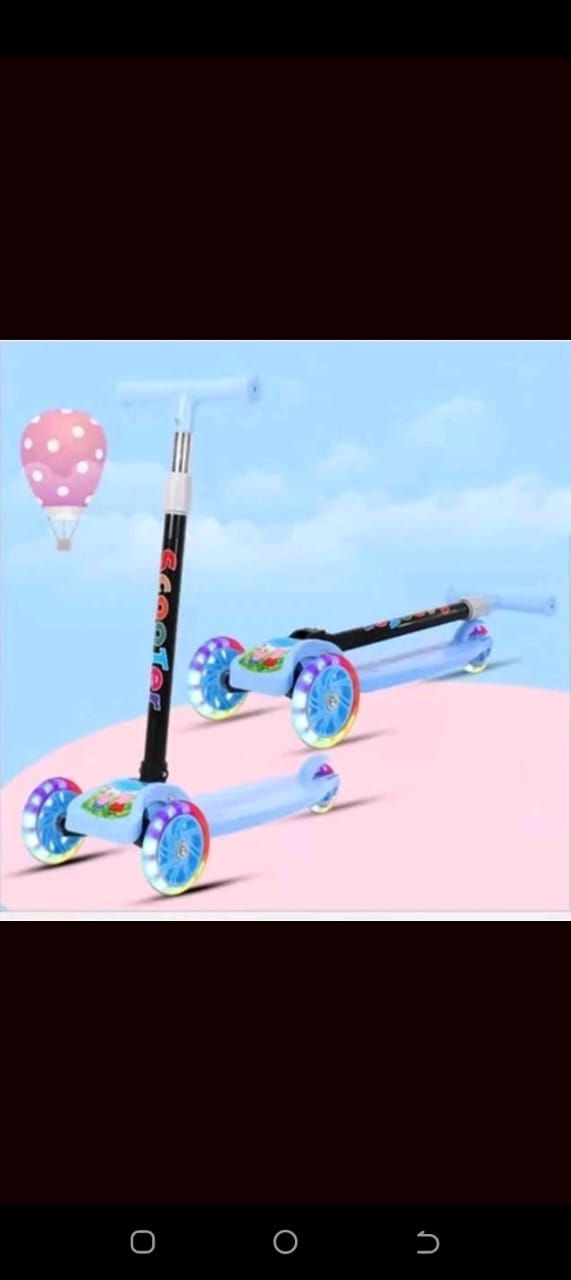 Discount  Kids SCOOTER 3 wheel kick scooter for both boys and girls