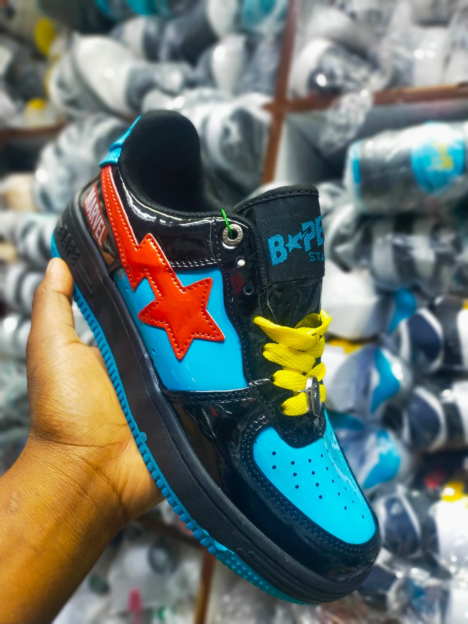 BAPE STAR 🔥🔥 Latest Fashion breathable sneaker shoes 🔥🔥