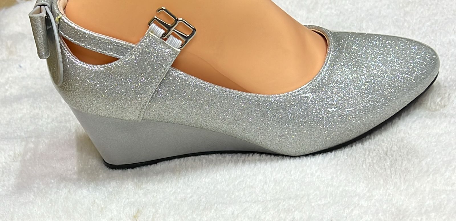 Quality Glitter wedges 🔥🔥 high quality glitters Women wedge  🔥🔥Shoes women shoes 🔥🔥