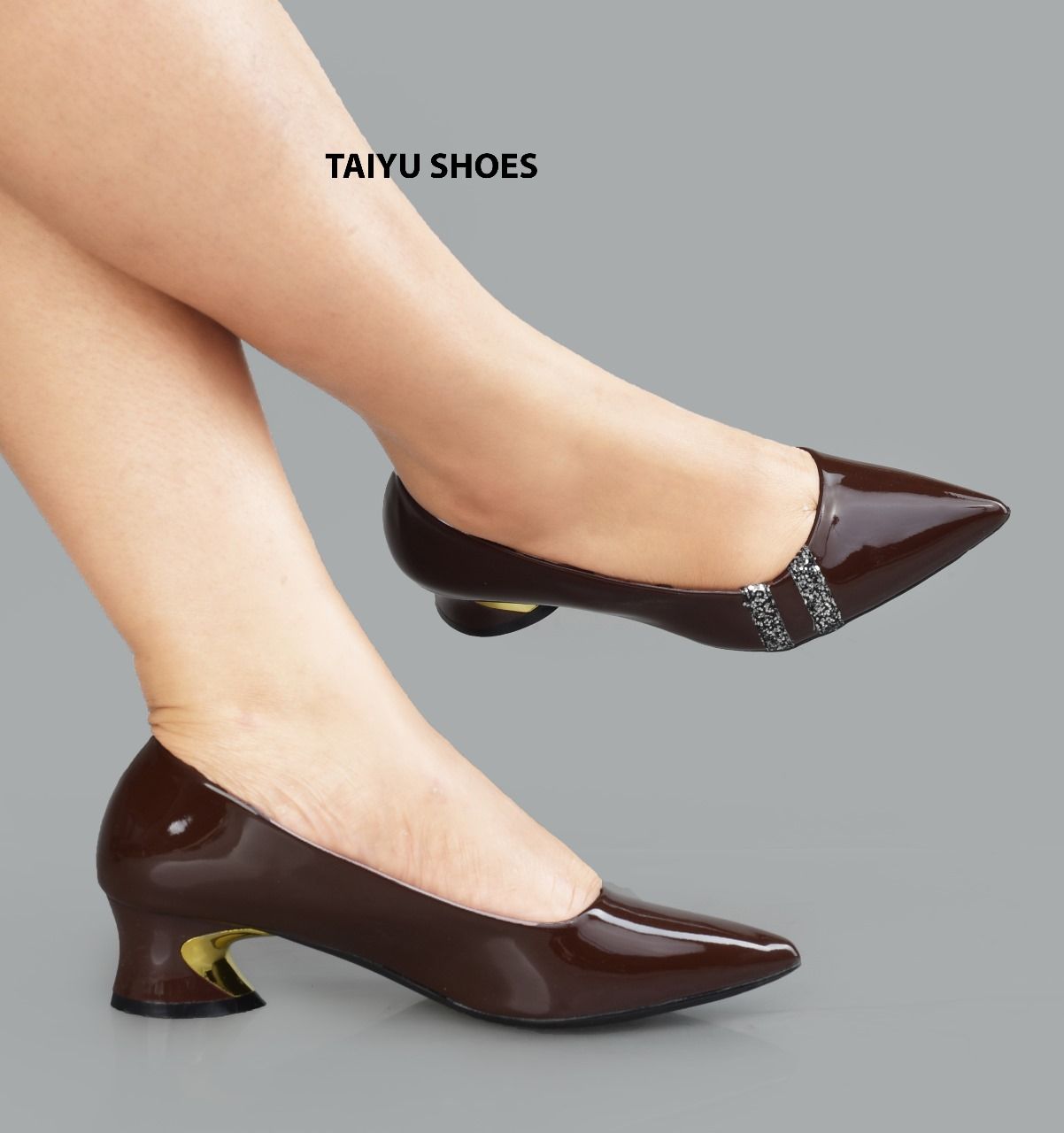 TAIYU🔥🔥🔥🔥 Quality fashion comfortable women/ladies🔥🔥🔥🔥s Closed  classic Heel shoes