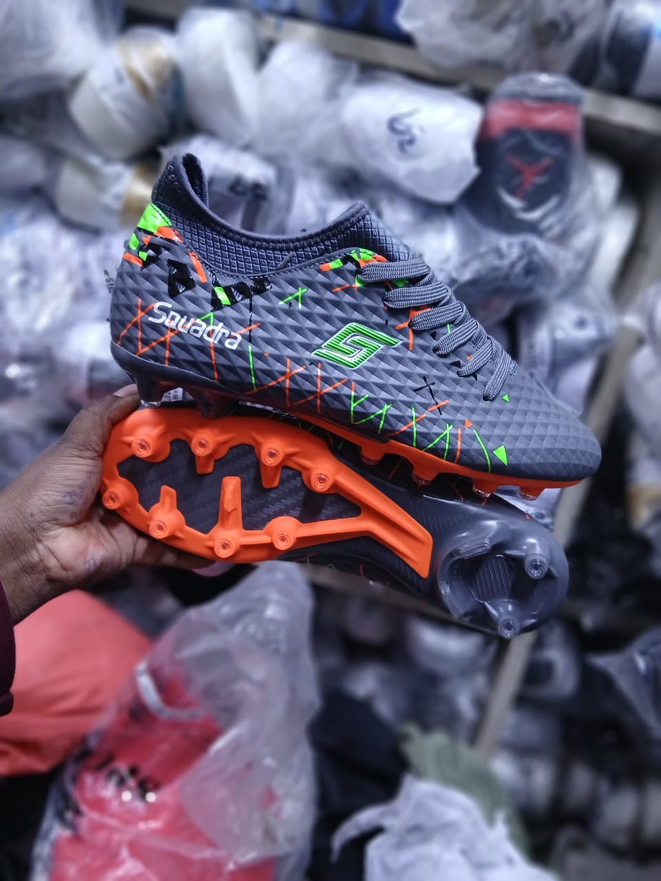 New 🔥🔥🔥🔥  Quality and breathable  Squadra  football soccer boot 🔥🔥Long lasting.