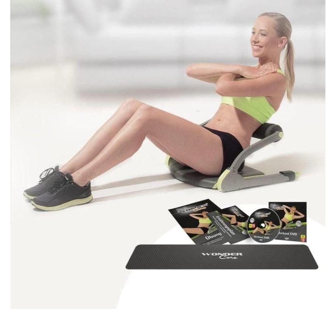 💪 Wonder Core Smart 6-in-1 Fitness Machine 🏋️‍♀️ – 🔥 Full Body Workout for Abs, Arms, Legs & Core | 🧘‍♂️ Ideal for Sit-Ups, Push-Ups, Triceps, Scissor Kicks & More | 🏠 Compact, Foldable