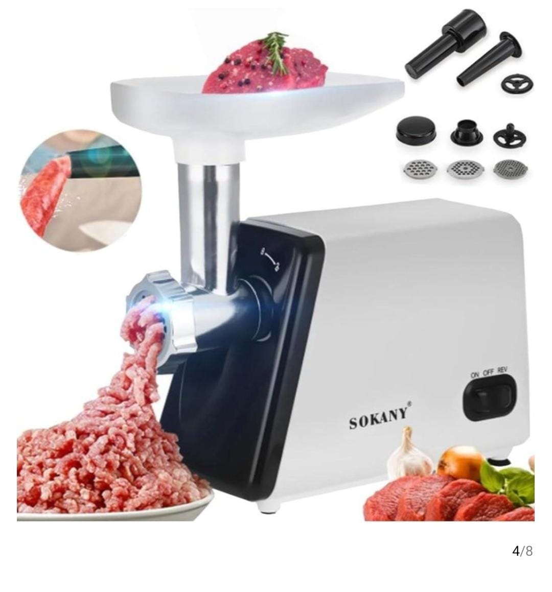 Sokany  Multifunctional  Electric Meat Mincer or Meat Grinder 2500watts Power & Service🔥 🔥 🔥 🔥 powerful and service