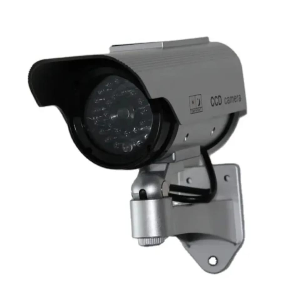 Dummy Wireless Camera Plastic Fake CCTV Camera With Simulation Antena Red Led Flashing AA Battery Surveillance Security System