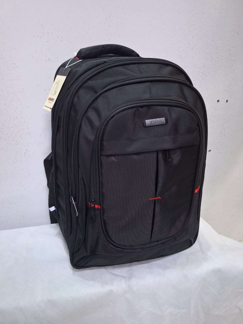 🎒 Multi-Compartment Laptop Backpack – Durable Travel & School Bag (Black)
✔ Spacious multi-compartment design
✔ Dedicated padded laptop section
✔ Strong durable fabric material