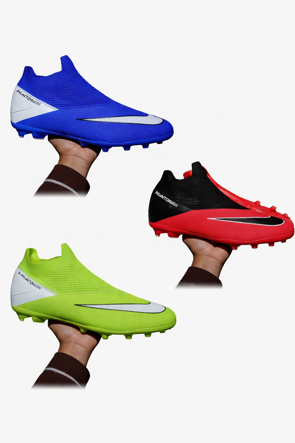 New Arrivals🔥🔥🔥🔥🔥High Quality  Phantom ghost laces Football Soccer boots🔥🔥🔥🔥🔥 A  very good Quality and very comfortable.Football shoes/boots