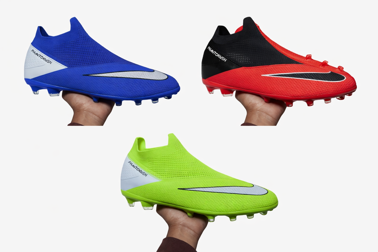 New Arrivals🔥🔥🔥🔥🔥High Quality  Phantom ghost laces Football Soccer boots🔥🔥🔥🔥🔥 A  very good Quality and very comfortable.Football shoes/boots