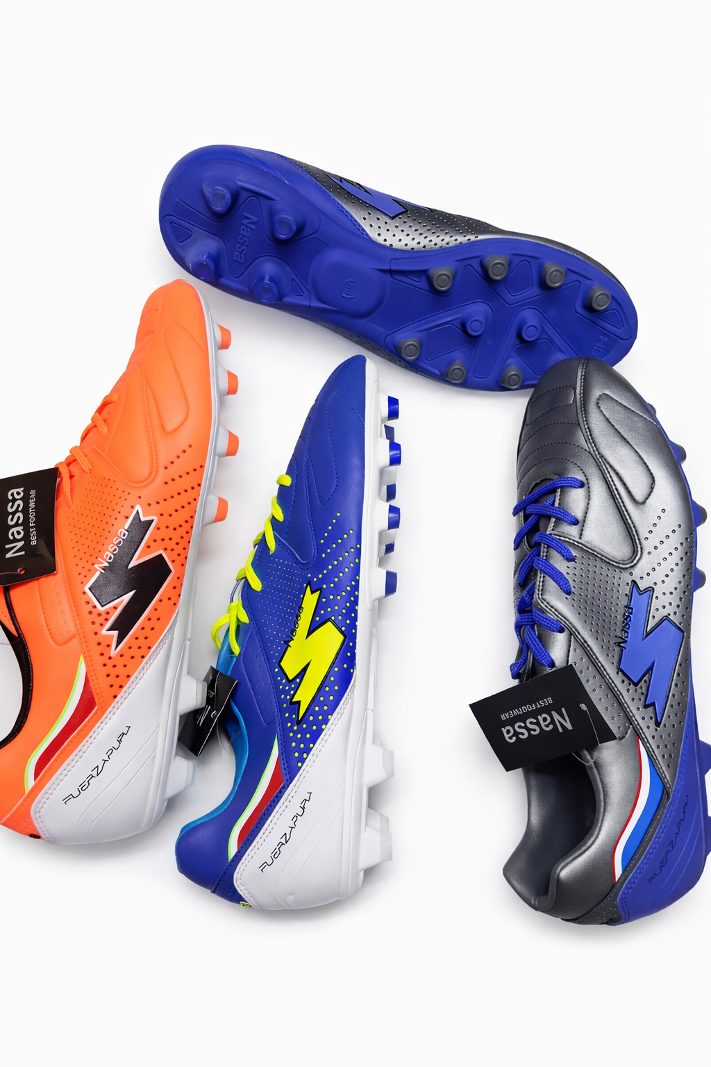 High Quality C7 Football Soccer boots🔥🔥🔥🔥 A  very good Quality and very comfortable.⚽🔥 Dominate the Game with Premium Football Boots! 🔥⚽.Comfort Fit.Durable Material.Perfect for training, match