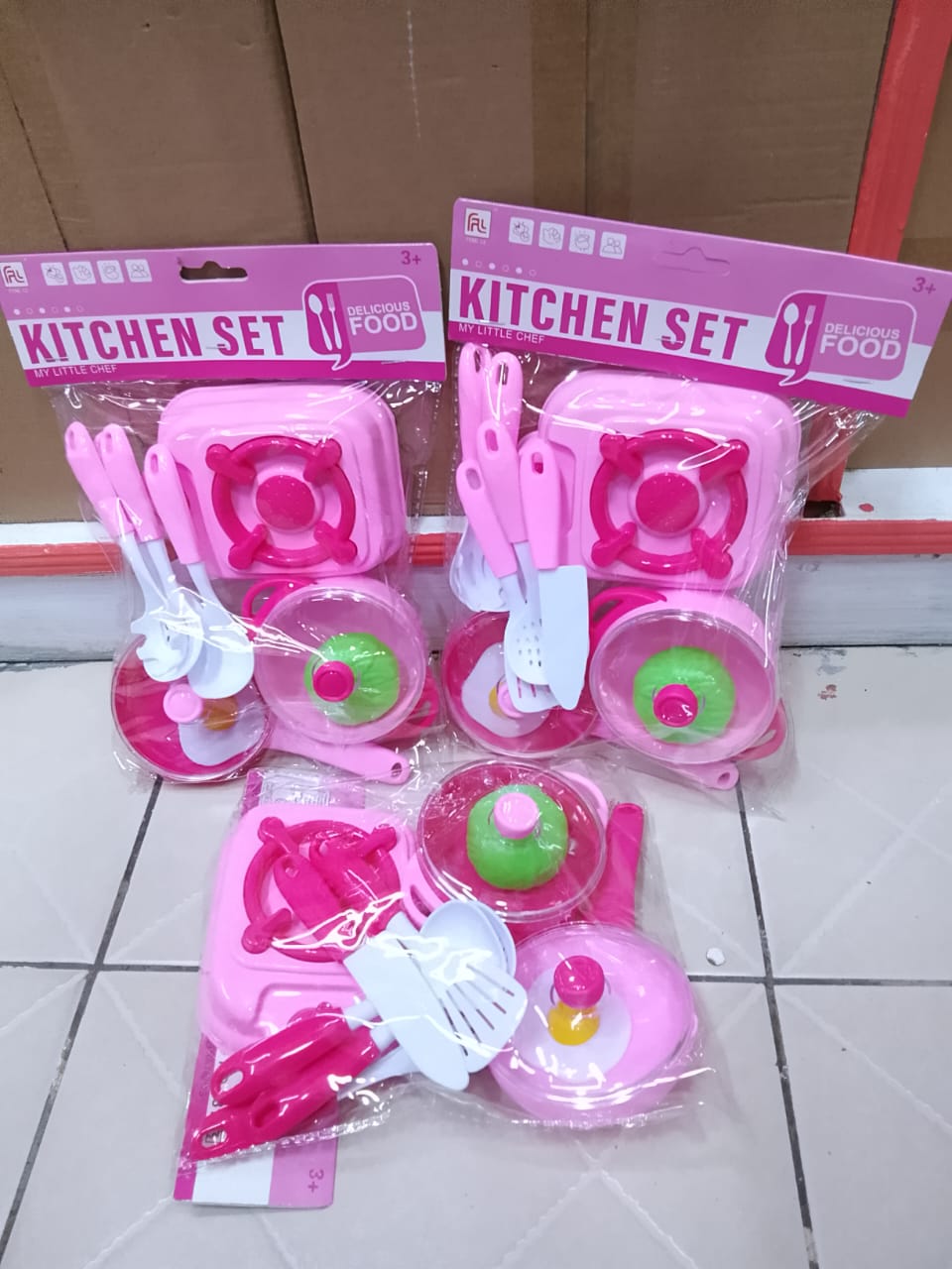 Cathy Little Chef Kitchen Set – Kids 4-in-1 Cooking Playset with Utensils, Pots & Stove | Educational Toy for Girls & Boys (3+ Years).🍲 Complete Kitchen Set.🧠 Educational Toy.🎁 Perfect Gift Idea
