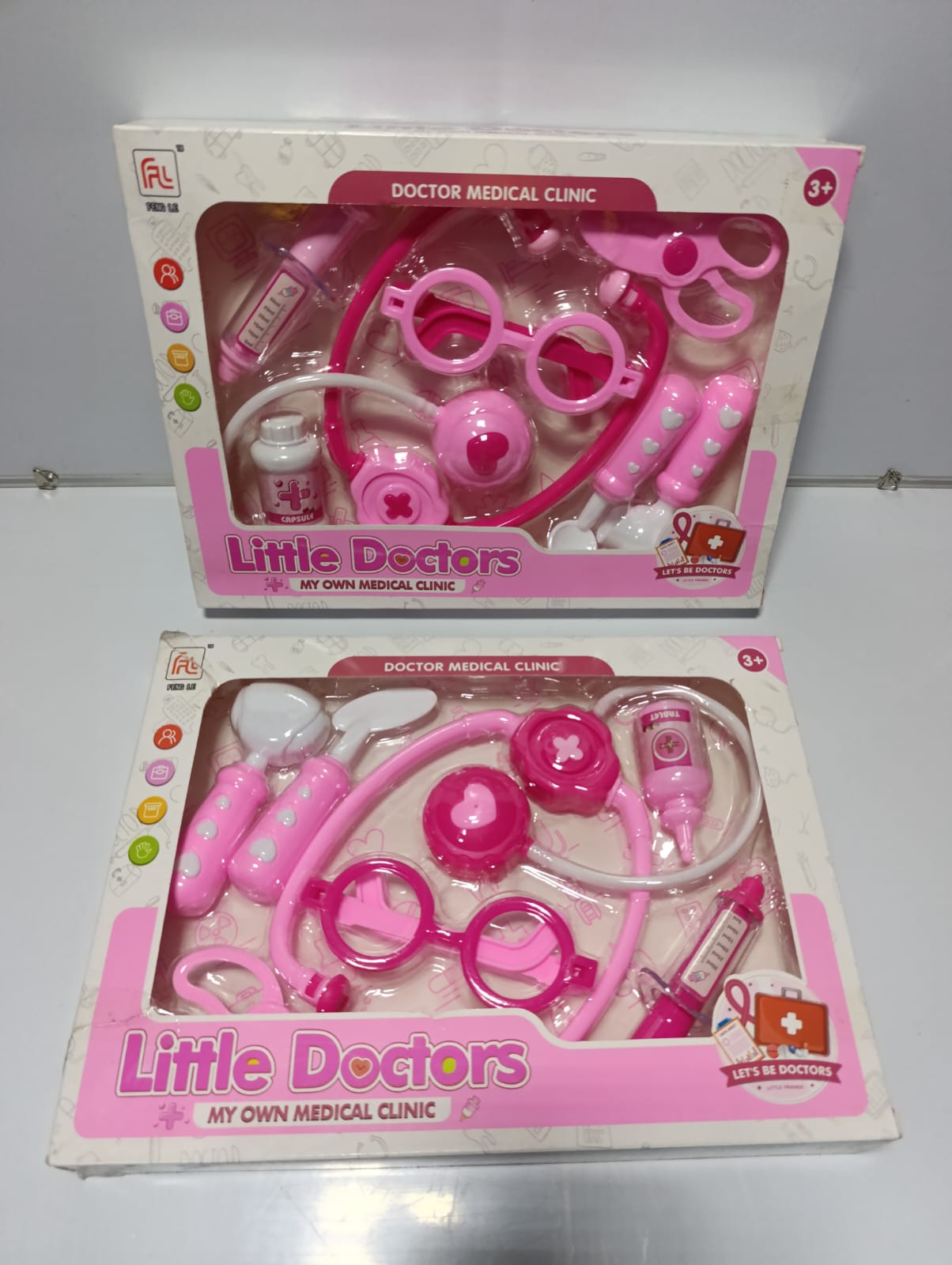 Cathy Little Doctors Medical Set – Kids Pretend Play Doctor Kit with Stethoscope, Syringe & Tools | Educational Toy for Boys & Girls (3+ Years).🩺 Complete Doctor Kit.💖 Attractive Design.👩‍⚕️ Role P