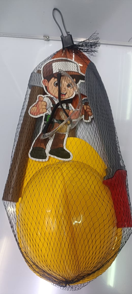 CNew Kids Construction Engineering Set – Pretend Play Builder Kit with Helmet, Tools & Accessories Educational Toy for Boys & Girls (3+ Years).Complete Builder Kit.🔨Realistic Tools.🛡️ Safe Material