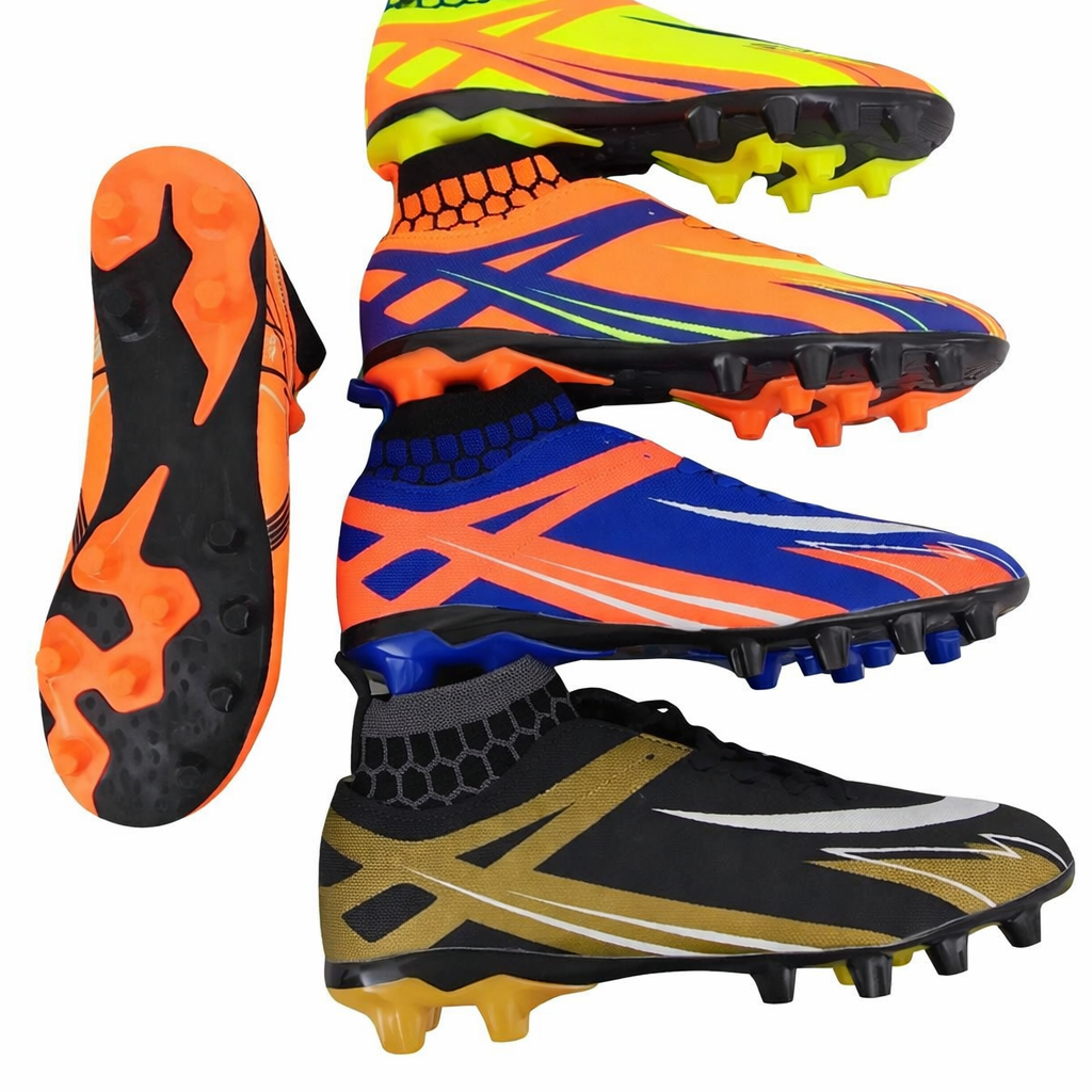 High Quality C7 Football Soccer boots🔥🔥🔥🔥 A  very good Quality and very comfortable.⚽🔥 Dominate the Game with Premium Football Boots! 🔥⚽.Comfort Fit.Durable Material.Perfect for training, match