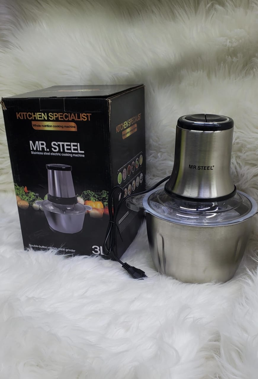 Mr Steel Electric Multifunction Grinder Machine Stainless Steel