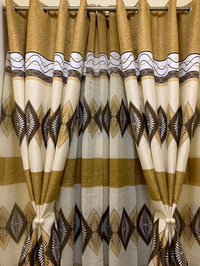 Heavy 3 PCS Curtain Set