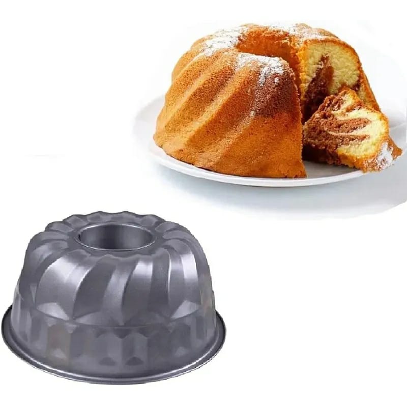 Nordic Carbon Steel Bundt Non-stick Granite Baking Tin