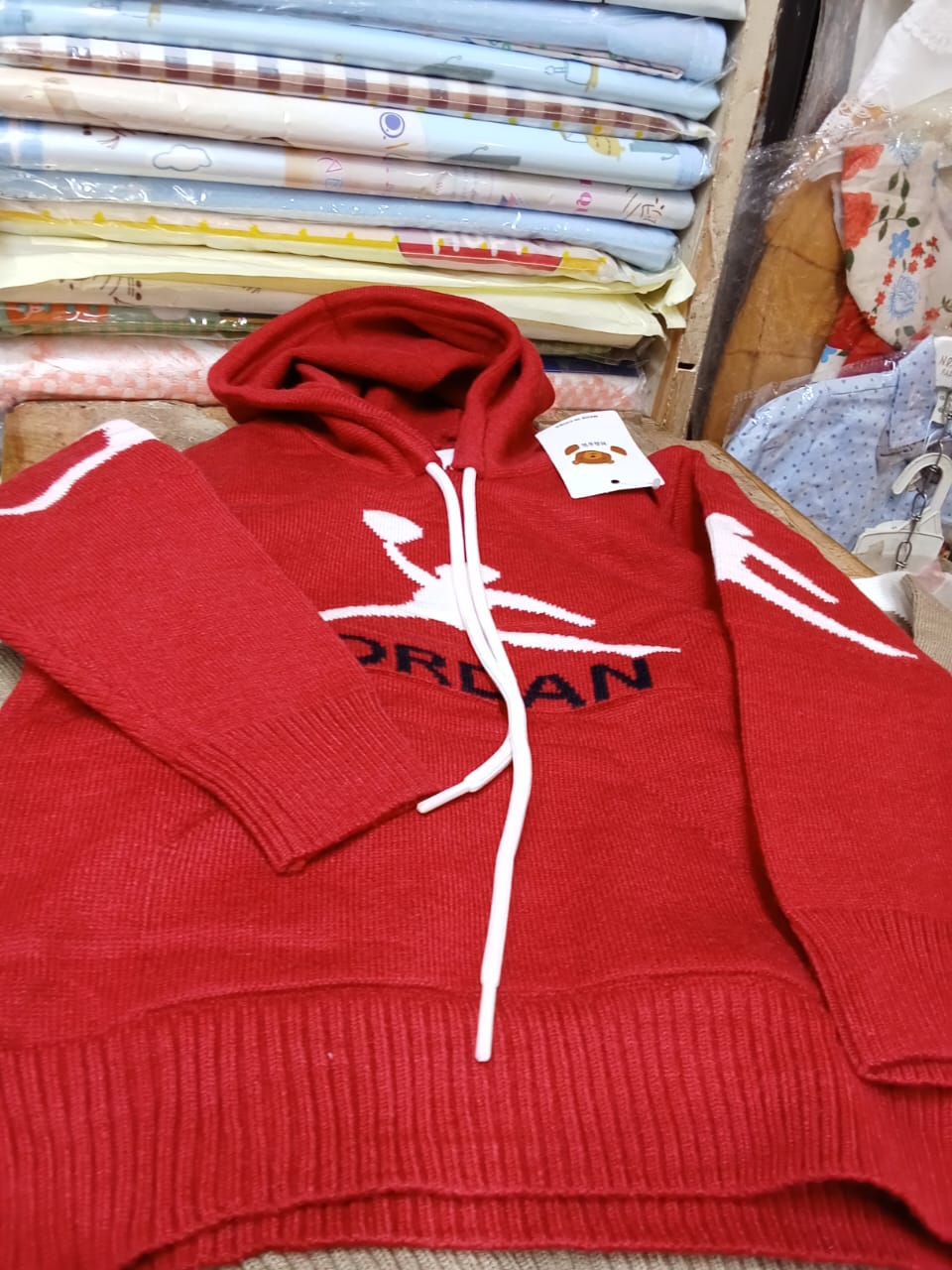 Splicing Hooded Sweater Men's Long Sleeve Warm Plush Hooded Sweatshirt Casual Coat