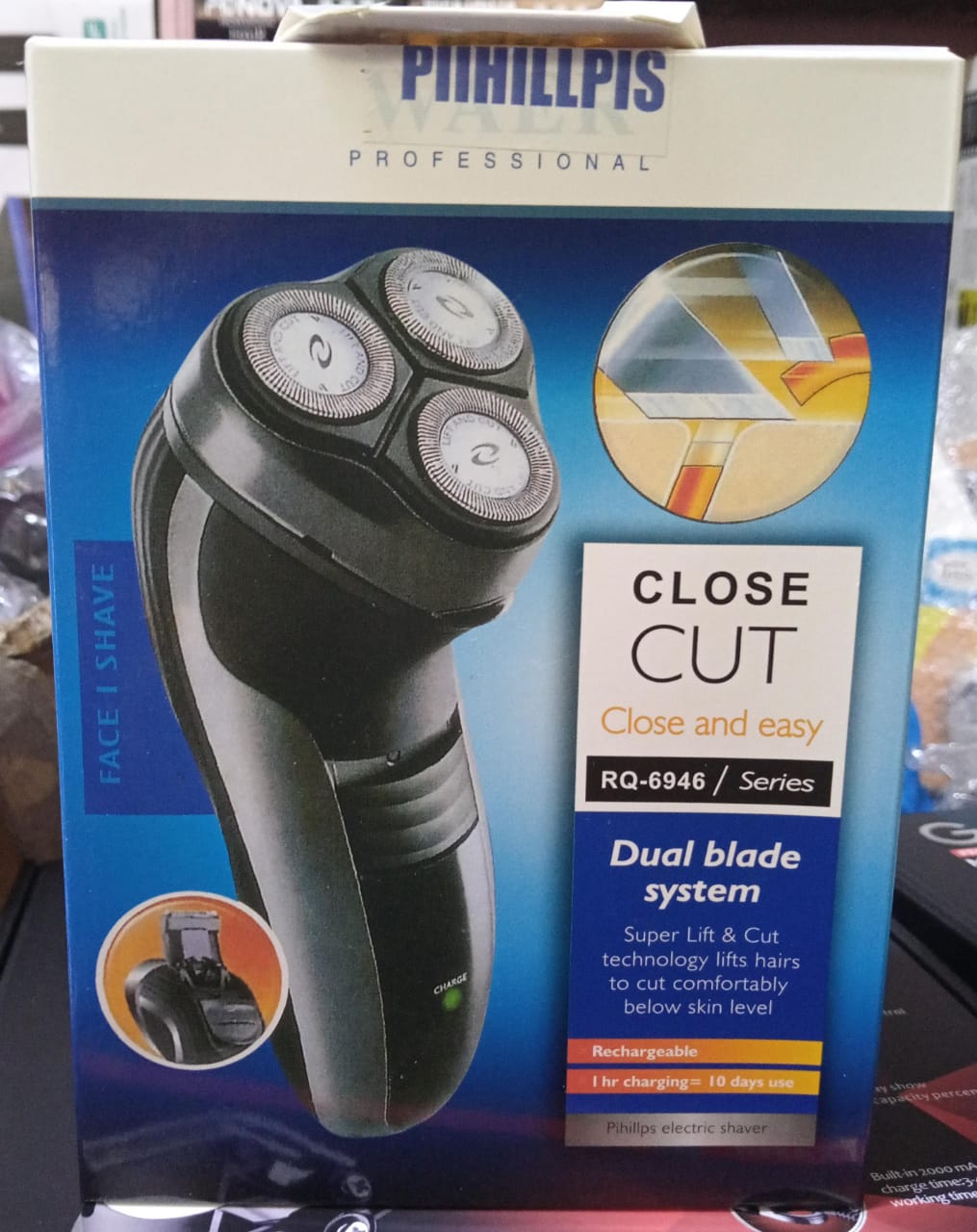 PHILLIPS SMOOTHER, Aqua touch clean shave smooth aqua touch clean shave.