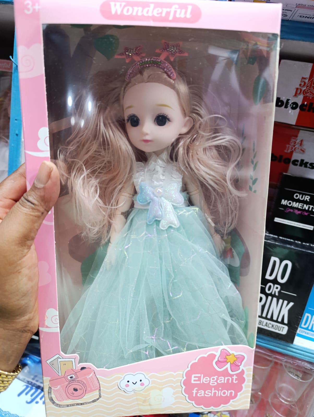 KIDS' BARBIE DOLL - WITH ELEGANT BARBIE CLOTHES
