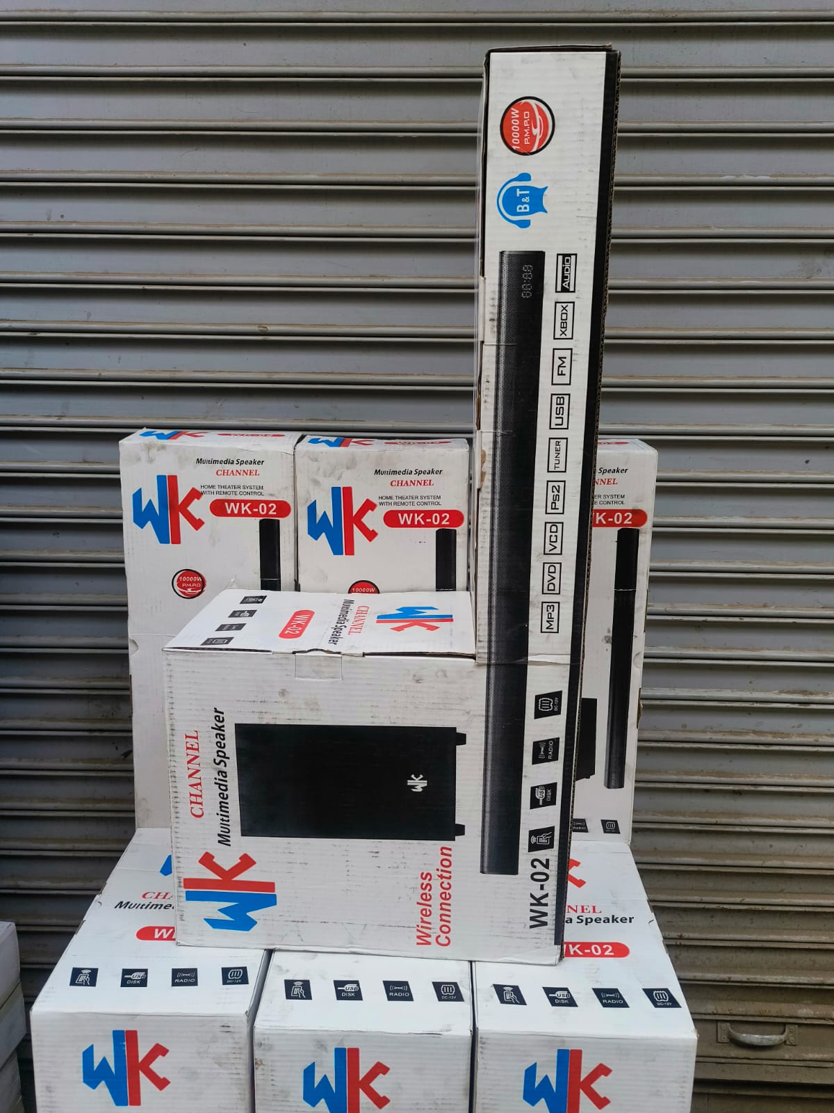 WK-02 WIRELESS SOUNDBAR HOME THEATRE SYSTEM