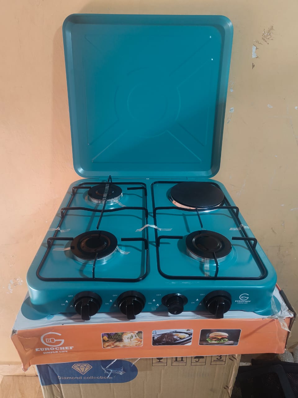EUROCHEF 3+1 TABLE TOP COOKER
