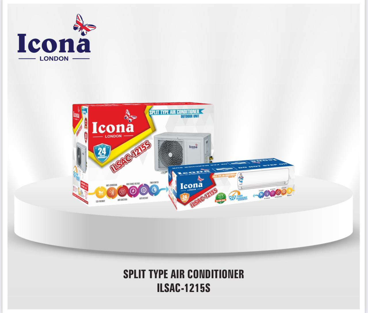 Icona London 12000 BTU Air conditioner