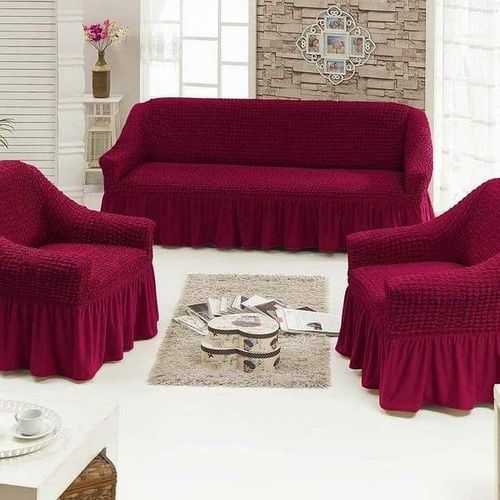 Turkey Quality Stretchable Sofa Seat Covers(3:2:2) , Unleash the decorator in you with our couch covers, Stunning centerpiece of your room.