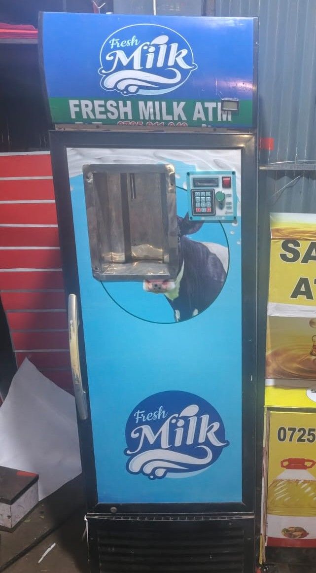 MILK ATM. 20-Litre Milk ATM (Non-Cooling) – Stainless Steel Bulk Dispensing Container,  Large volume ideal for farms, dairy shops, and kiosks