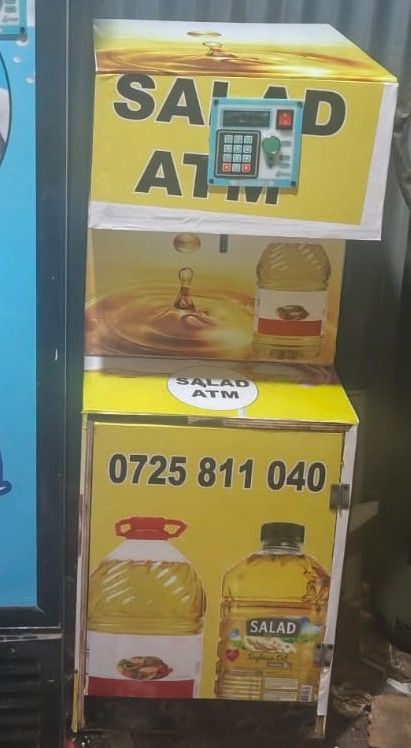 Salad ATM – Commercial Food Dispensing & Display Unit,  Ideal for bulk salad display and serving, Fresh Food Display Design, Keeps salads organized and appealing.