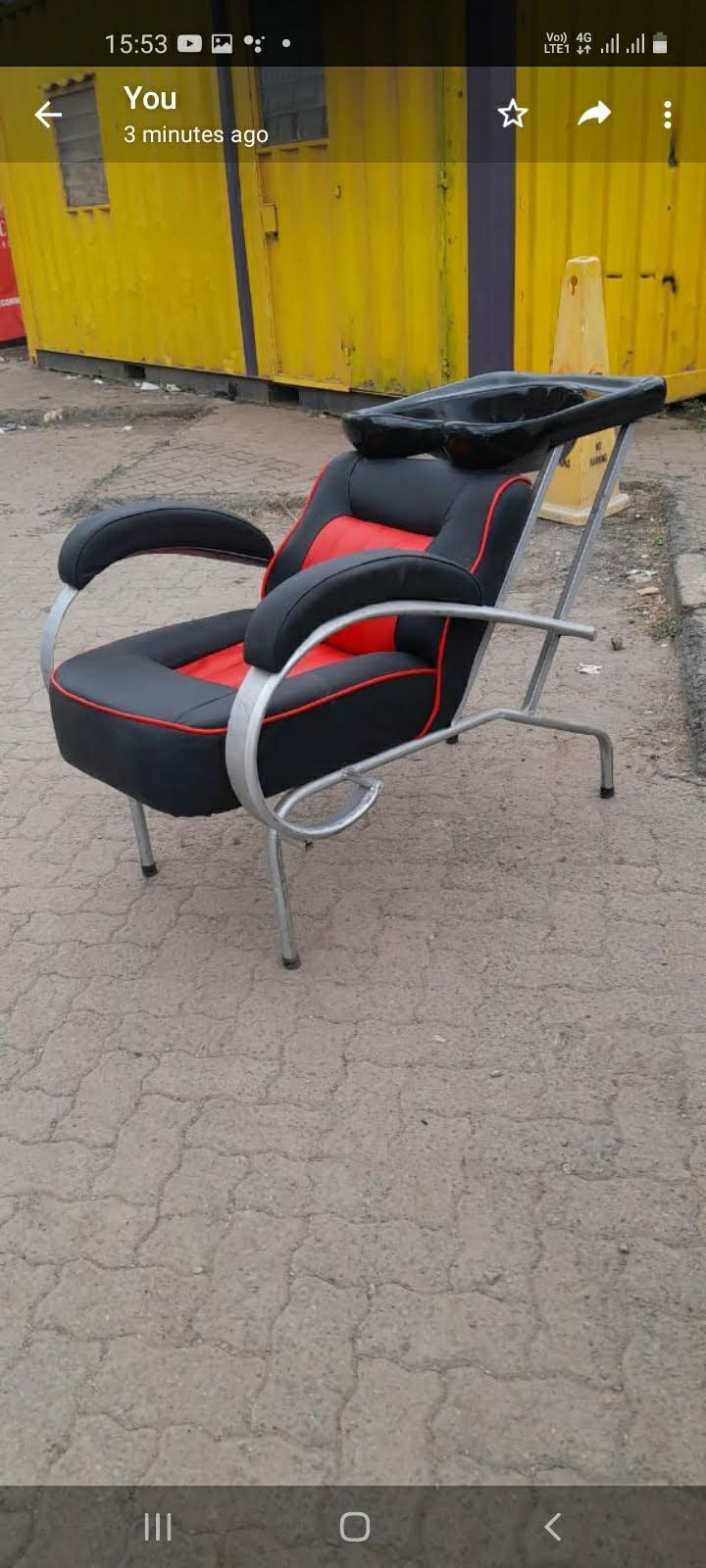SALON SINK WITH CHAIR| BARBER CHAIR WITH  SINK. Executive Barber Chair with Built-In Sink – Salon & Barber Styling Chair