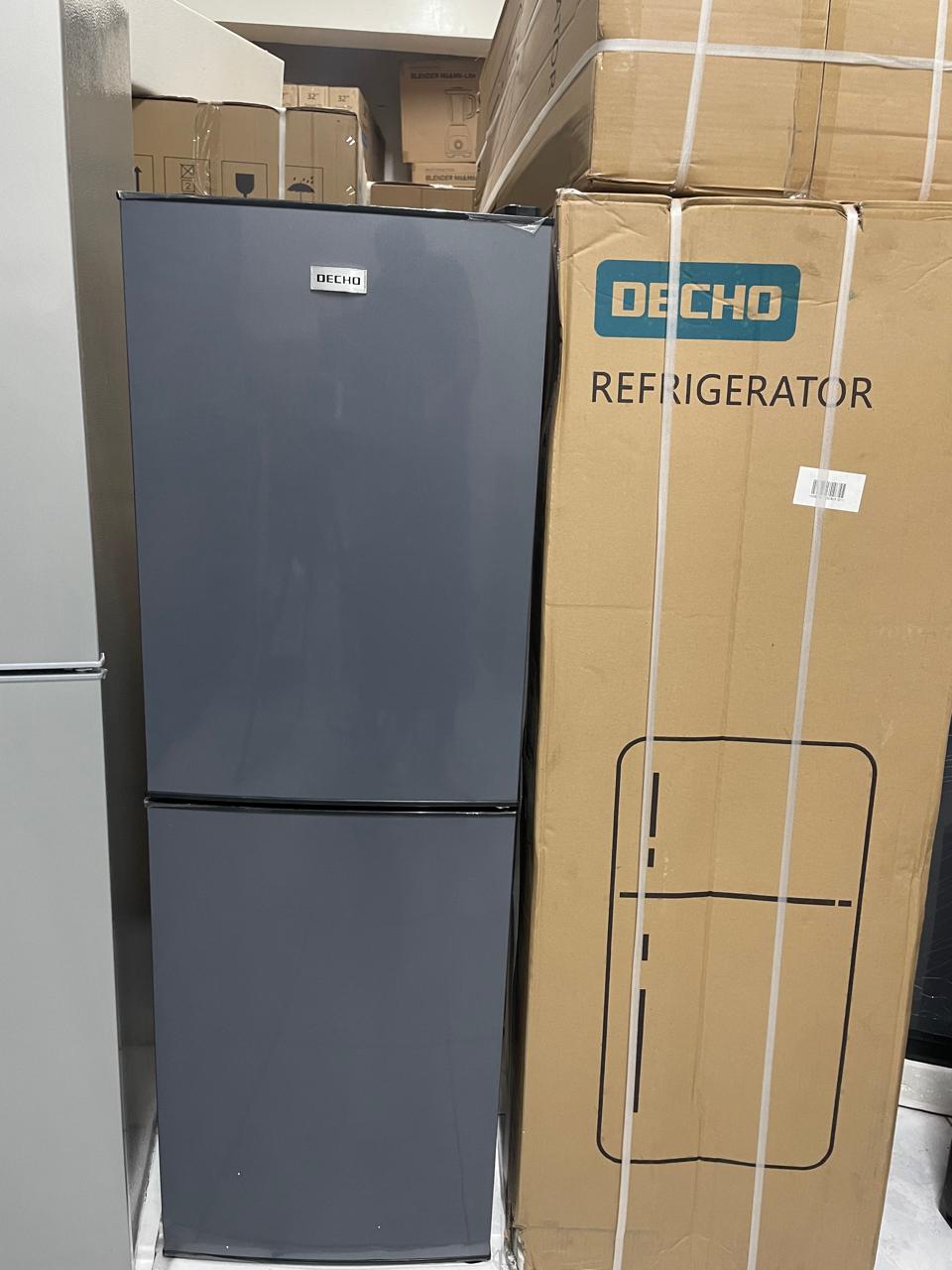 Decho 138 Litres Double Door Refrigerator – Compact, Efficient & Stylish,  Designed for efficiency and convenience, it offers enough storage for fresh foods, beverages, fruits, vegetables, and frozen.