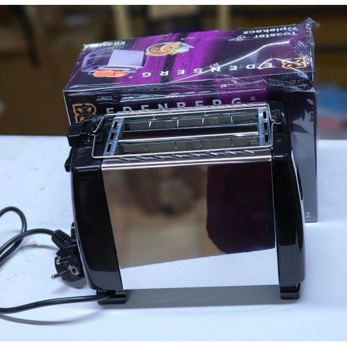 Edenburg Pop-Up Toaster – Quick, Convenient & Stylish, Its user-friendly pop-up design ensures safe and easy toasting, while adjustable browning control lets you customize each slice.